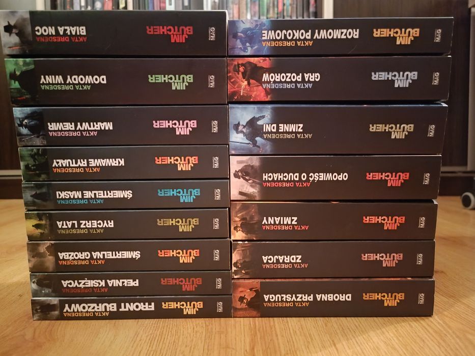 Jim Butcher - Akta Dresdena t. 1-16