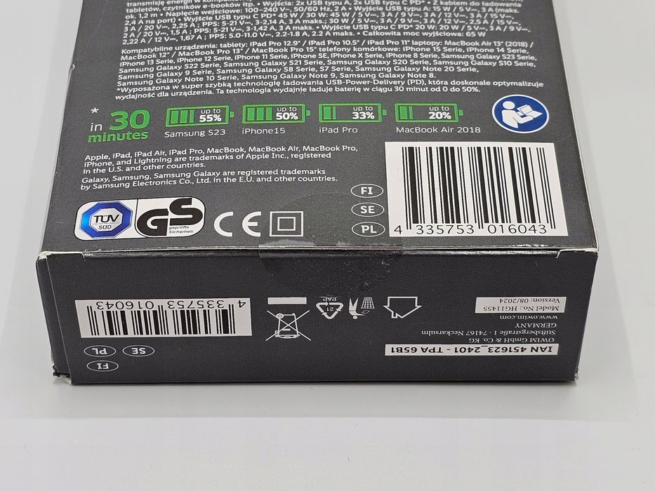 Adapter usb tronic 4 porty rozdzielacz hub usb 2.0