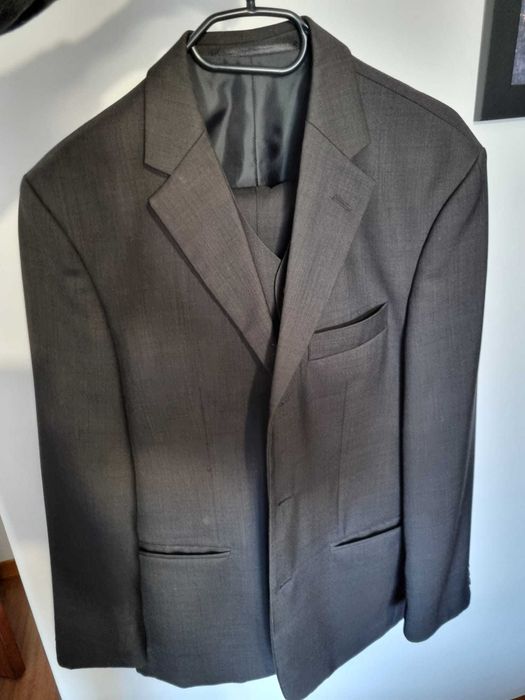 Fato 3 peças Blazer Colete Calça Canda C&A