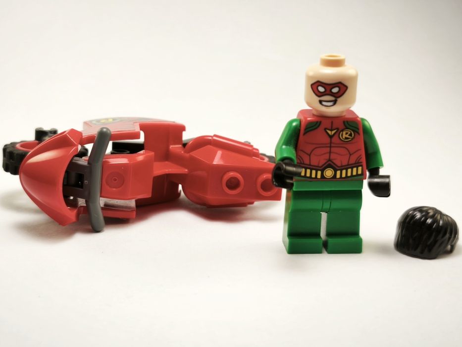 LEGO Robin i motocykl