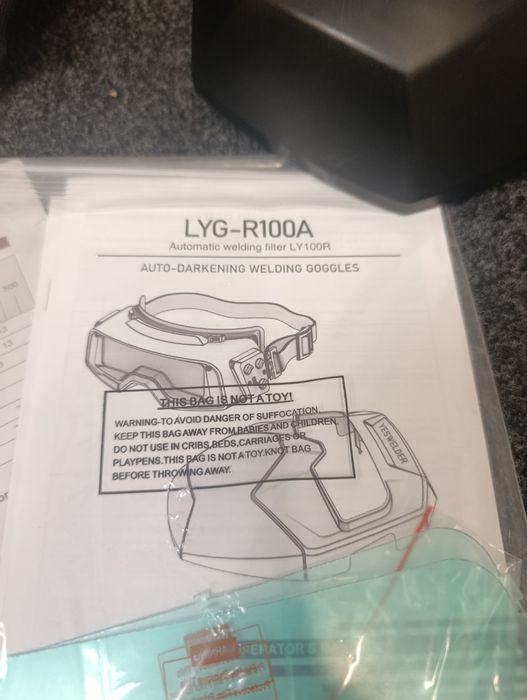 Gogle spawalnicze samosciemniające YESWELDER LY100R / LYG-R100A –