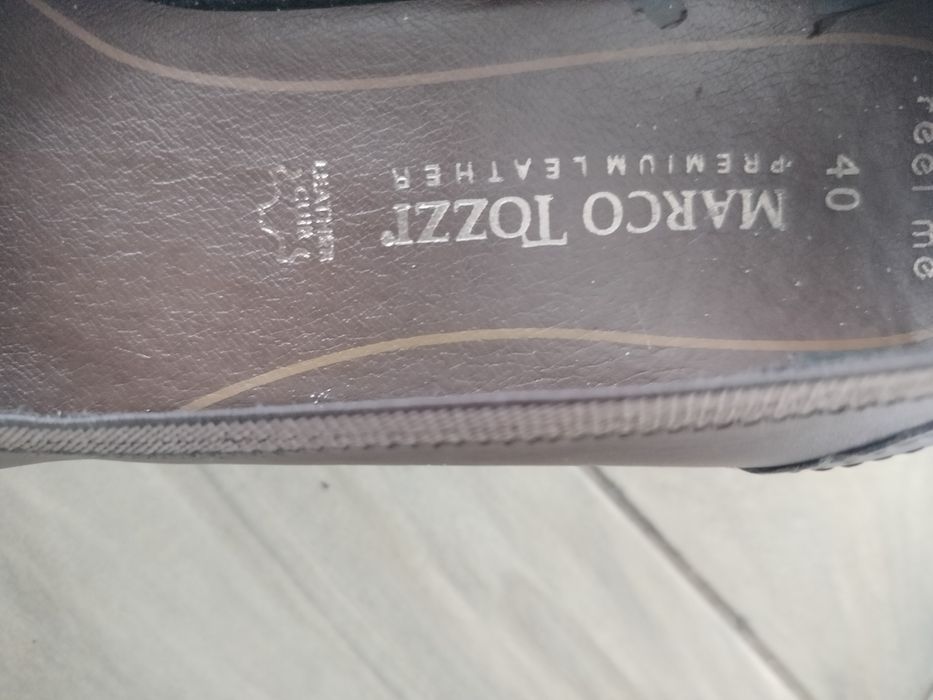 Buty czółenka brązowe r.40 Marco Tozzi