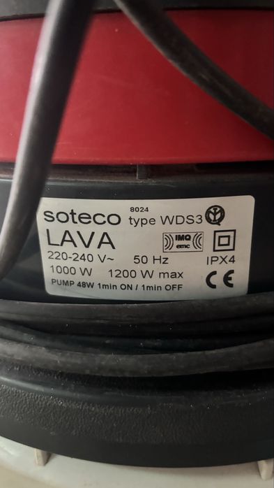 aspirador soteco lava