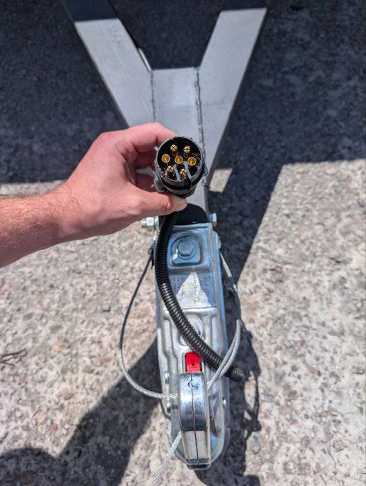 Новий причеп 2,5 м. від виробника! Прицеп с документами и гарантией!