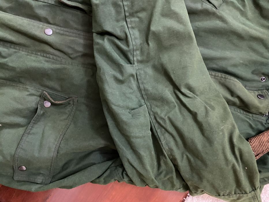 Parka homem verde