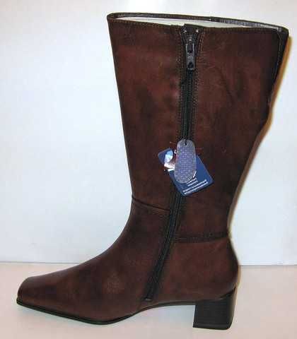 Kozaki damskie skórzane Caprice r-38