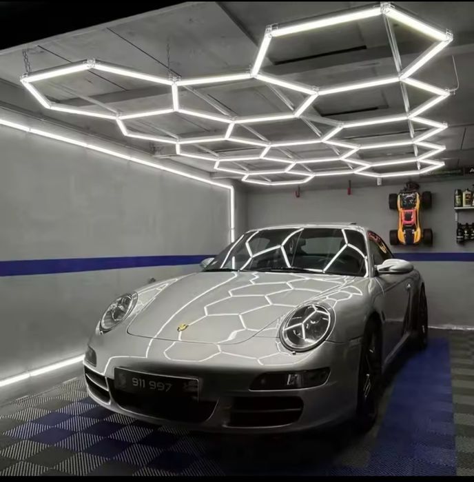 Шестикутний гаражний світильник з високою яскравістю