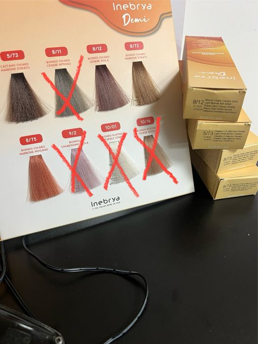 Фарба для волосся інебрія