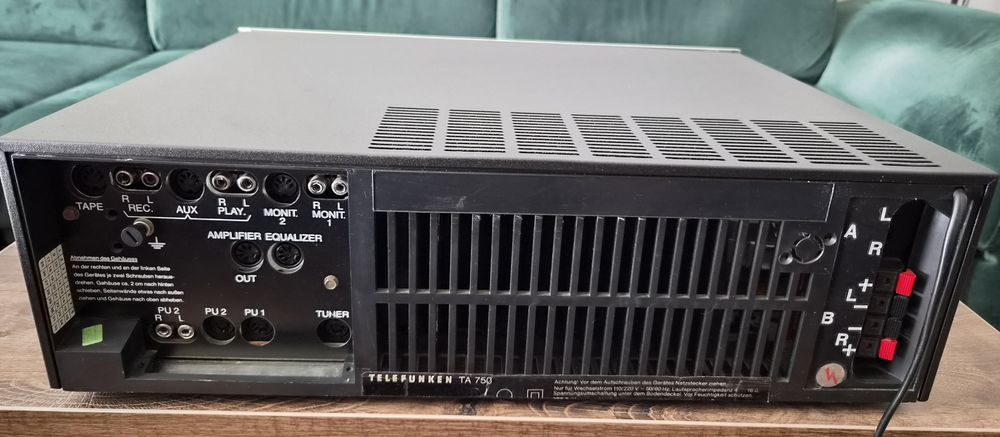 Telefunken TA 750 - wzmacniacz zintegrowany - po serwisie