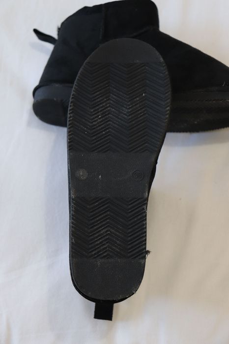 Pantufas Pretas Número 38