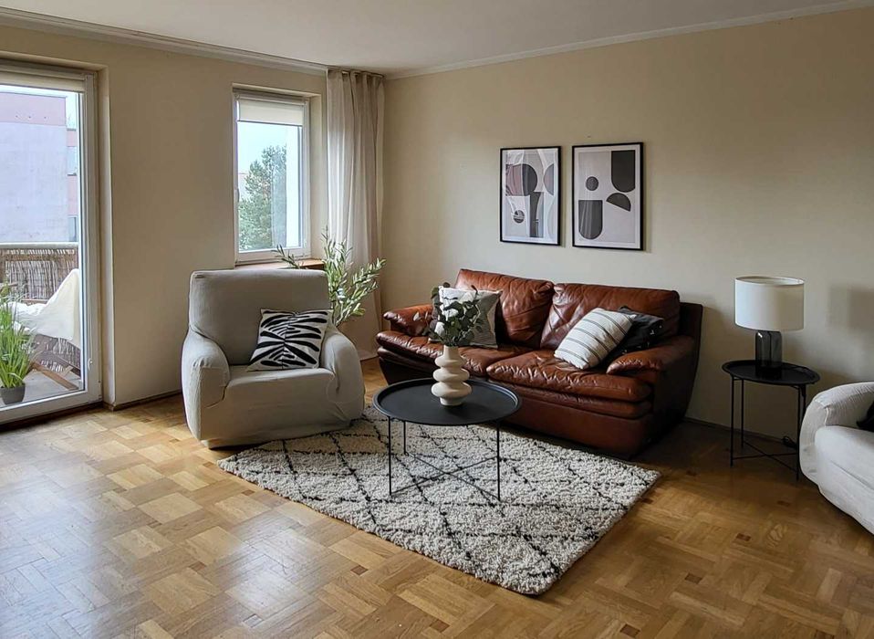 Słoneczne, rodzinne 94 m² | Julianów | 4 pokoje | Duży balkon | Obok parku | Małe pieski mile widziane