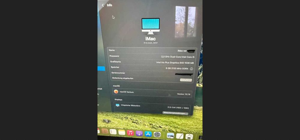 Apple iMac 2020 Dual-Core i5,2.30ghz  8GB 256GB (21,5")4k, jak nowy