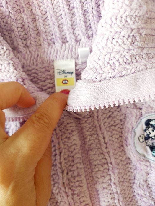 Casaco lilás Ski Mouse