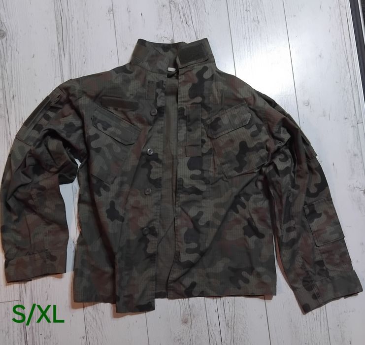 Nowa bluza letnia kurtka polowa S/XL mundur moro 123UL/MON 180cm