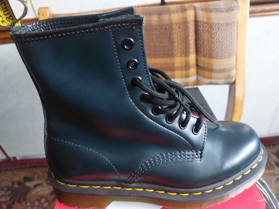 Buty damskie Dr. Martens glany czarne r.38 nowe bez metki stan idealny