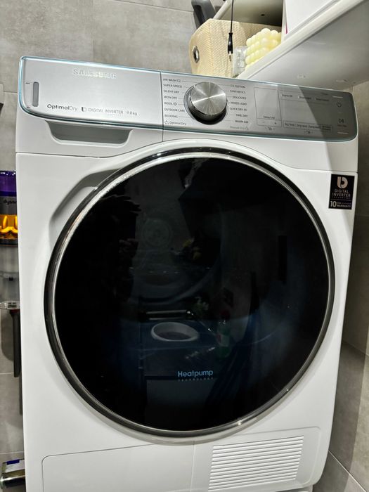 Zestaw - Suszarka Samsung DV90N8289AW 9 kg, PRALKA WW10H9600EW 10 kg