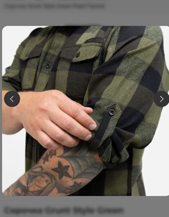Фланелева сорочка  Grunt Style, розмір М
