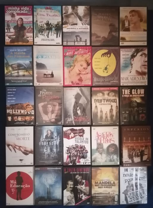Lote 260 DVD's originais (Lote 15)