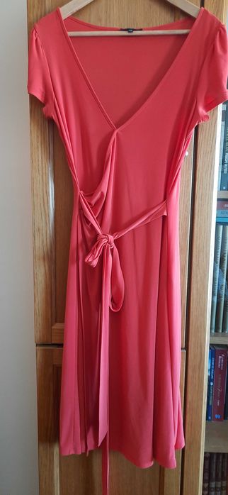 Vestido de malha de seda da marca Adolfo Dominguez