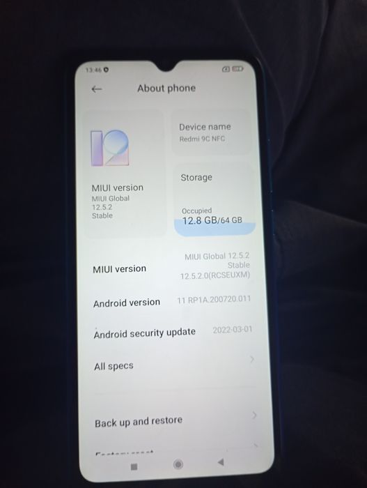 Redmi 9C NFC novo