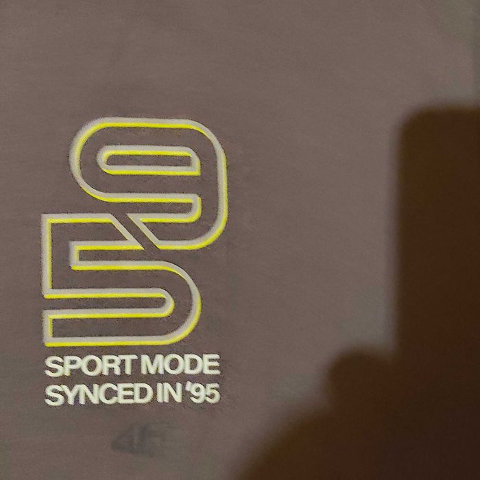 T-shirt 4F ciemnoszry, roz.L