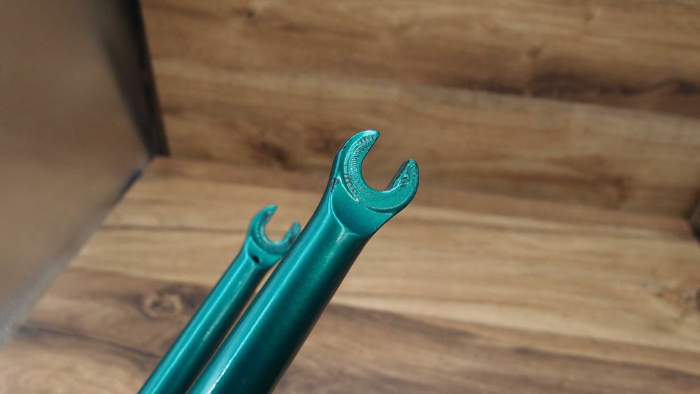 widelec rowerowy stalowy proste golenie 1 cal rigid fork