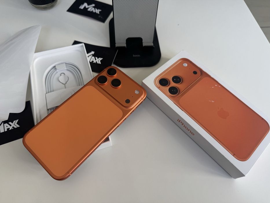 iPhone 17 Pro, 17 Pro Max 256, 512, 1Tb, 2Tb Orange, Blue, Silver