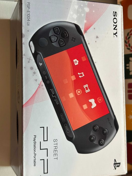 PSP-E1004pouco usada + embalagem + memoria ext PRO-HG duo 2GB original