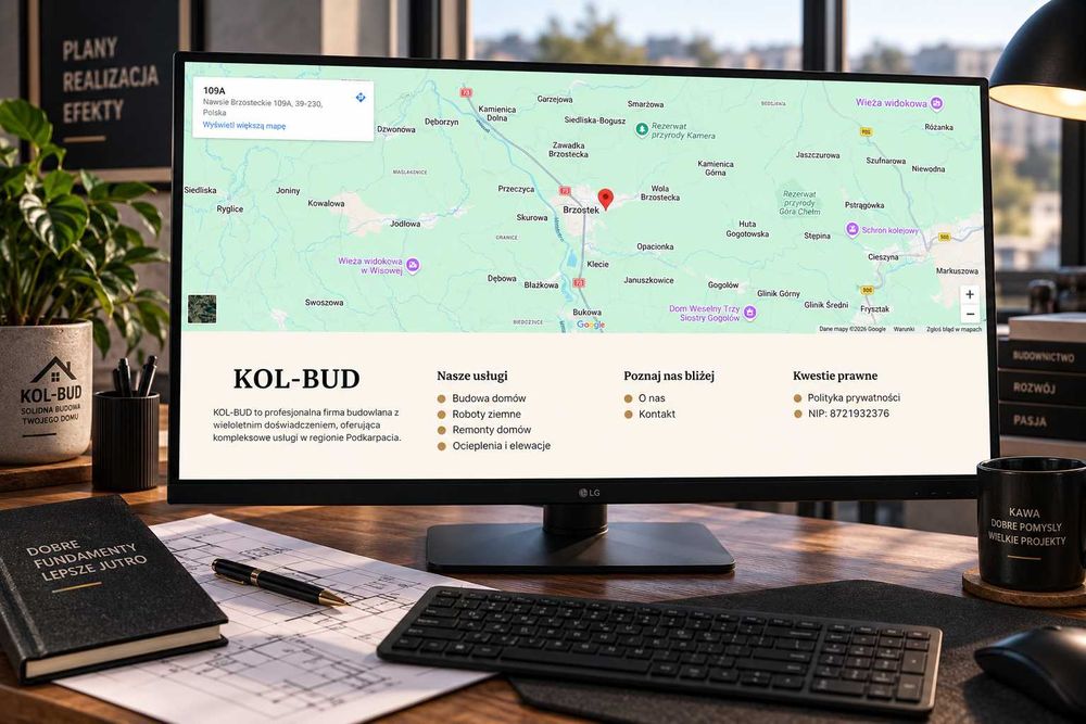 Strony internetowe dla firm | WWW + SEO + rezerwacje