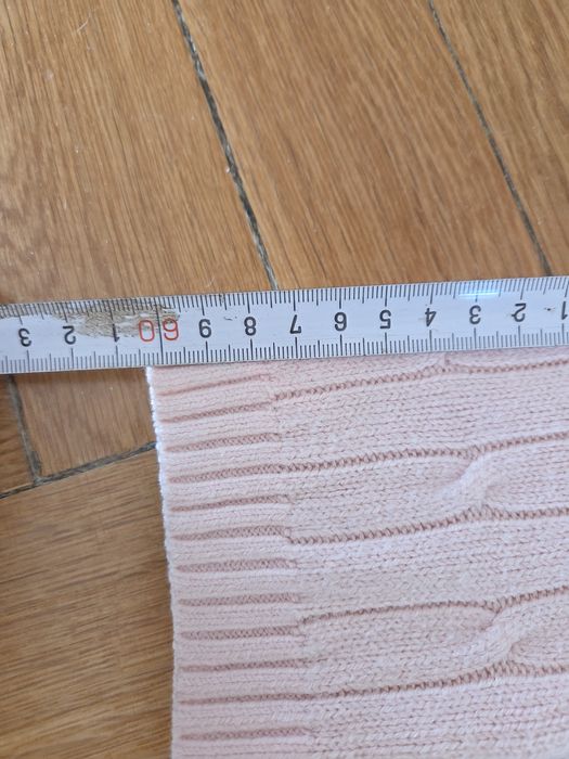 Pudrowy róż sweter  36 s