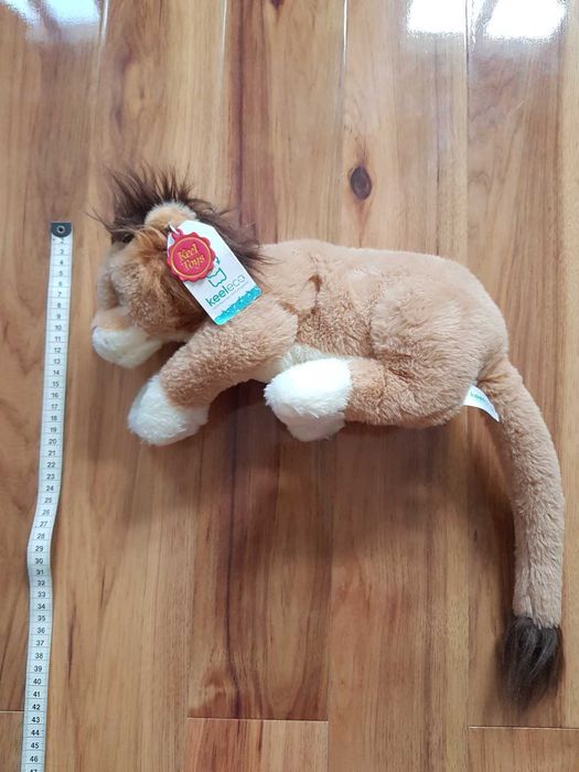 Pluszowy lew KEELECO 35cm Keel Toys pluszak maskotka nowy z metka
