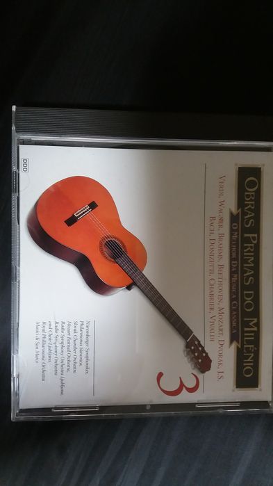 Coleção de CDs de música clássica