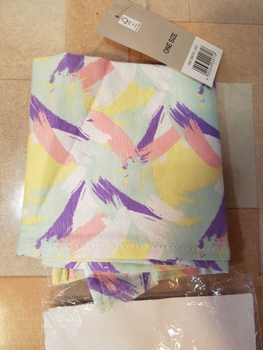 Бандана яркая разноцветная для девочки