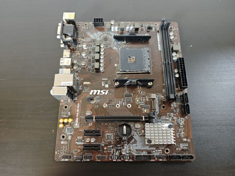 Motherboard MSI B450M PRO-M2 Max (Para Peças)