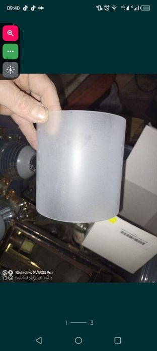 Vidro para candeeiro a gás 11 cm