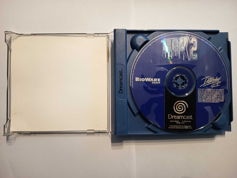 MDK 2 Sega Dreamcast 3XA komplet