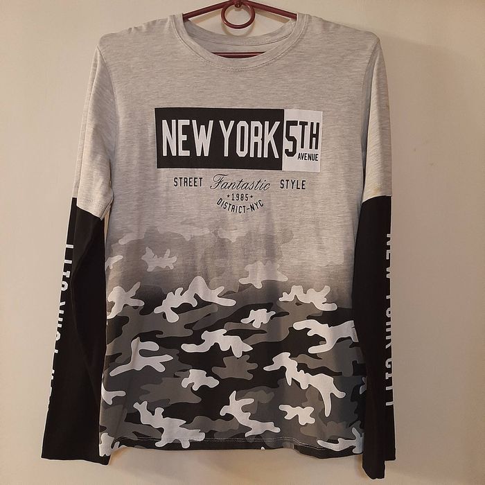 Кофта  на мальчика, футболка с длинными рукавами на 11- 13 лет