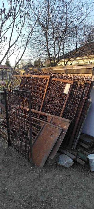 Przęsła ogrodzeniowe używane