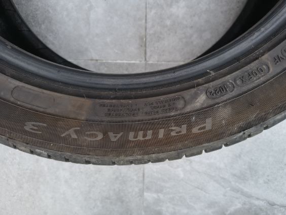 Michelin Primacy 3, 225/50R18, 95V, bieżnik 6 mm, DOT 2022