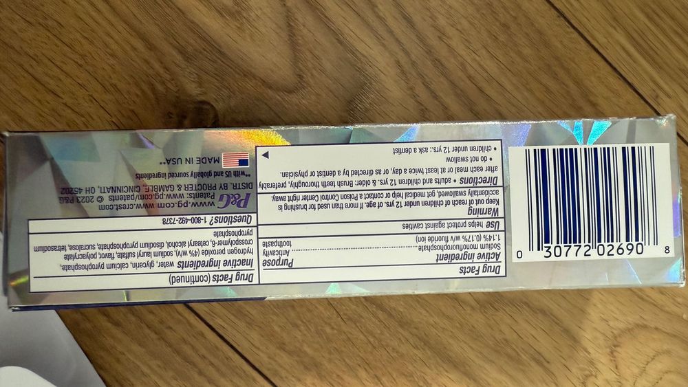 2 x Pasta Crest ULTRA 4% i szampon Selsun blue z USA