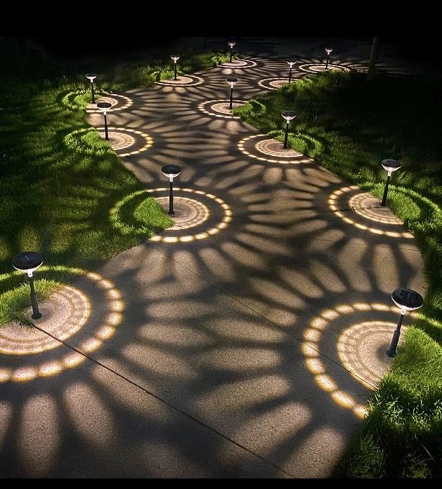 Lampy LED solarne. Bajkowe. 6 szt  czyli 3 komplety