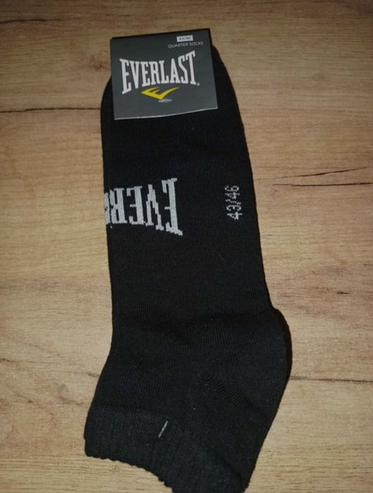 Czarna para skarpet Everlast