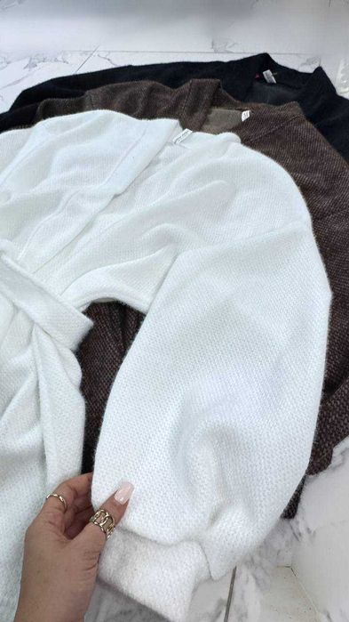 кардиган Теплий з трикотажу «альпака»