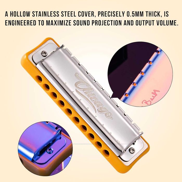 JDR Chicago. Губна гармоніка (губная гармошка)