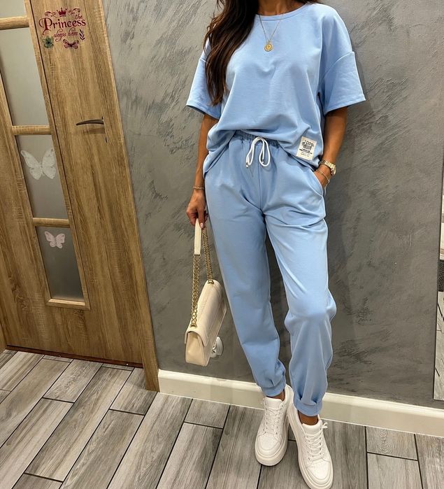 Set baby blue dres masełko