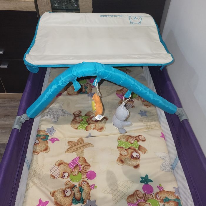 Łóżeczko turystyczne Baby Design + gratisy