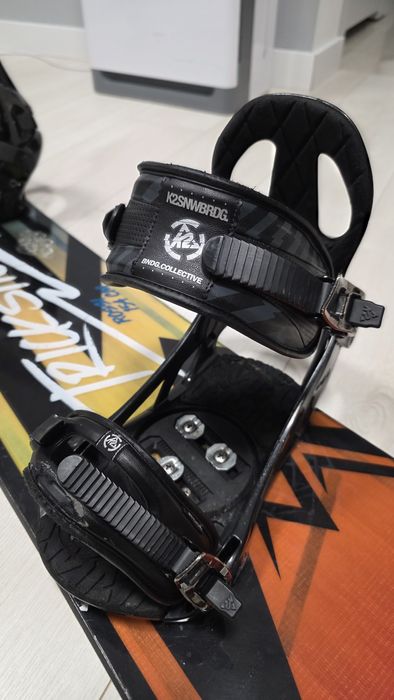 Komplet snowboardowy Trickstick 154cm + wiazania K2