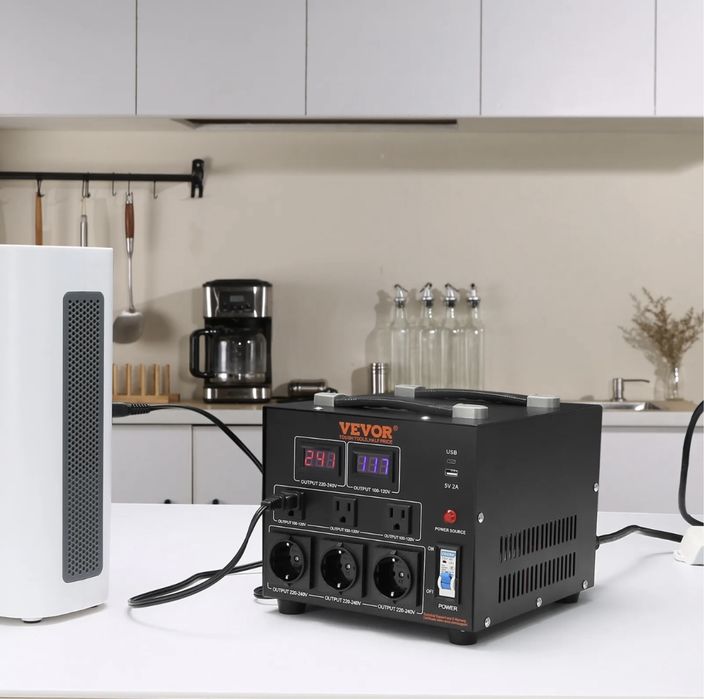 Преобразователь трансформатор 3000w, 5000w 220 110 220 версия 2025