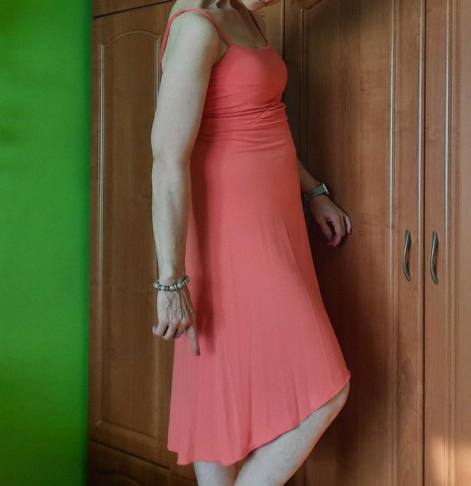 2szt. sukienki z serii Duo bawełna i wiskoza