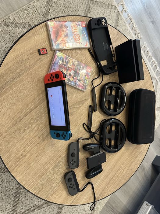 Nintendo Switch + acessórios